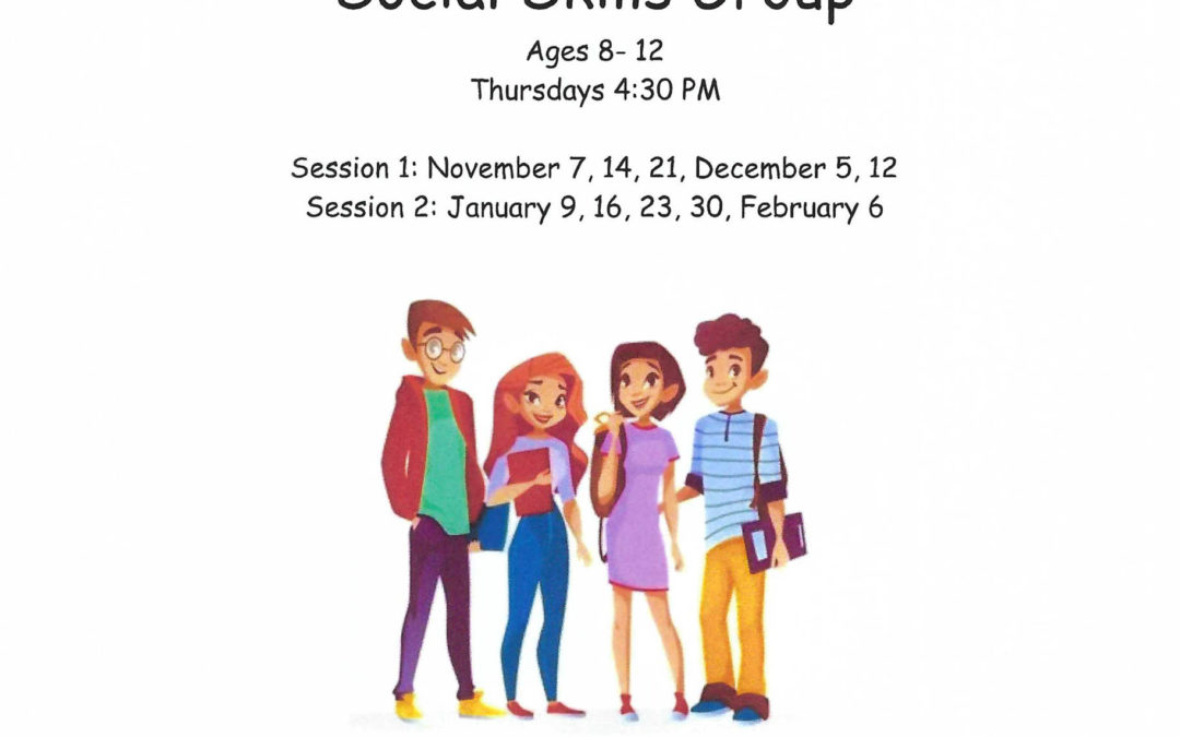 Social Skills Group: Ages 8-12